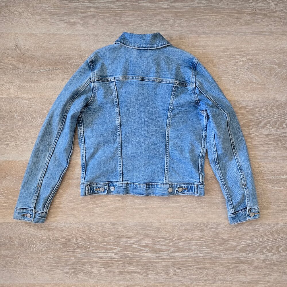Levi’s Original Trucker Jacket Women’s Small – Classic Stretch Denim, Light Wash - Picture 10 of 17